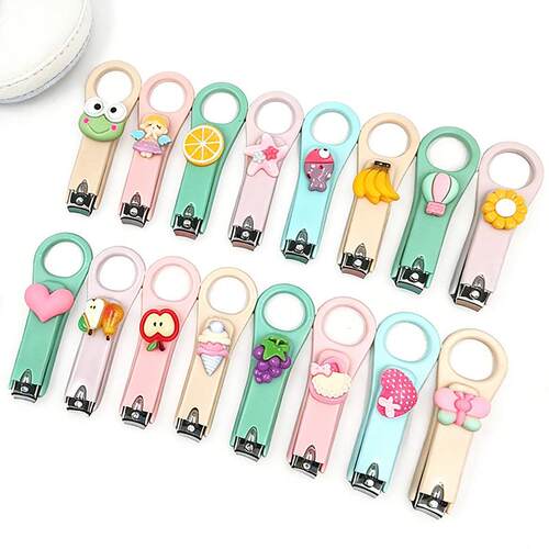 Cute Nail Clippers, Portable Student Nail Scissors, Cartoon