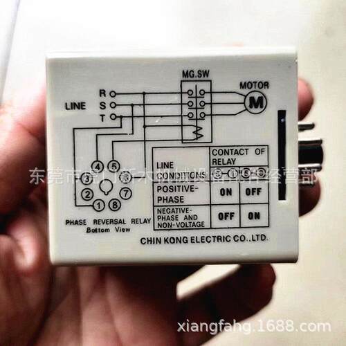 邢台CPR-3相序保护器 缺相保护开关AC380V模温机相序继电器