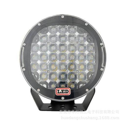 9寸96W185W汽车工程车货车卡车工作灯越野辅助照明车顶灯前大灯