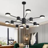 厂家北欧吊灯客厅卧室简约创意个性 餐厅灯led多头铁艺灯具