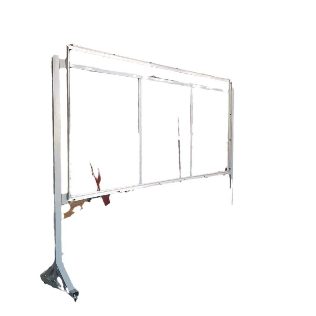 移动公告牌户铁质单柱宣传栏外活动展示牌开启式广告海报架移动立