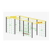 幼儿园户外百变云梯儿童爬绳攀爬梯绳梯游乐场吊环秋千架感统训练