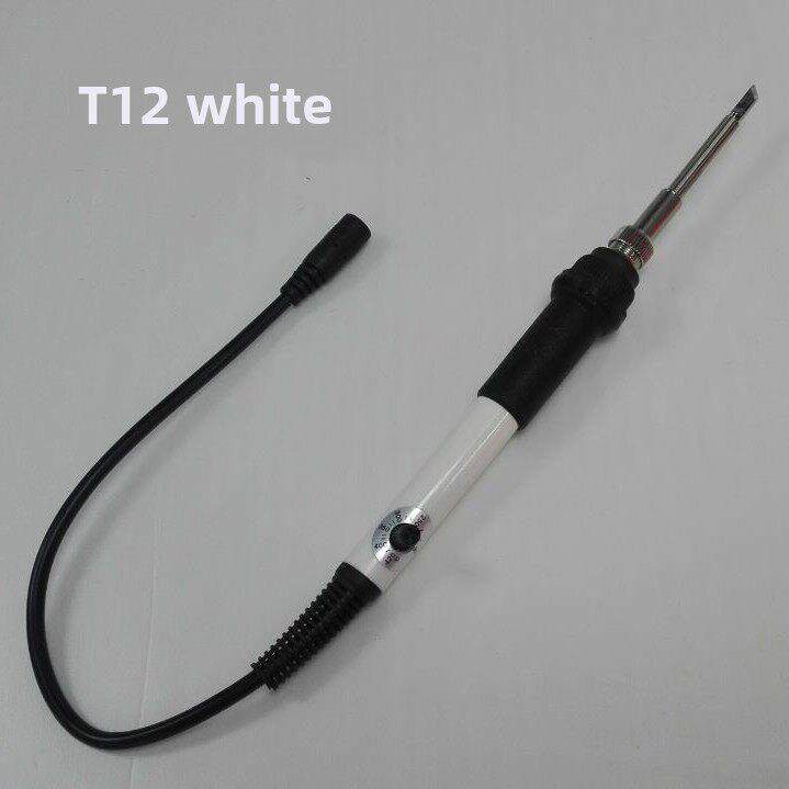 T12焊锡站焊铁Dc12-24V直流电源快速加热温度调节恒温铬铁家用外