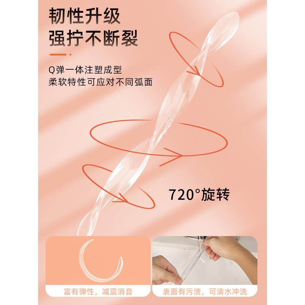 冰箱防撞贴条门把手防撞垫硅胶家用墙透明门后柜子入户门把防撞条,收纳整理,桌脚垫,淘宝优惠券,粉丝福利购,淘宝优惠卷