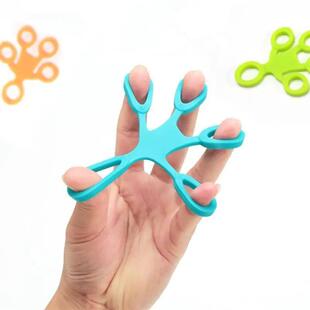 Ring Silicone Grip Ban Antisress Resistance Exerciser Finger