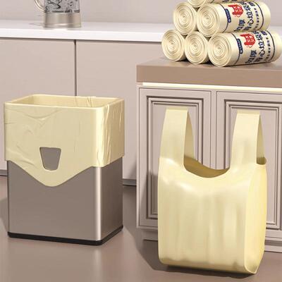 Thickened Household Kitchen Garbage Bags, Portable Handheld