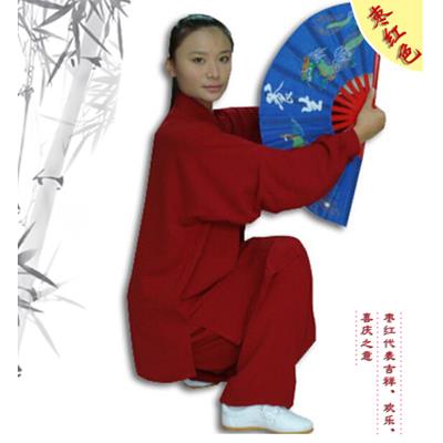 高档申武运动 春夏太极服棉加丝武表演男中年术太极拳晨练练老功