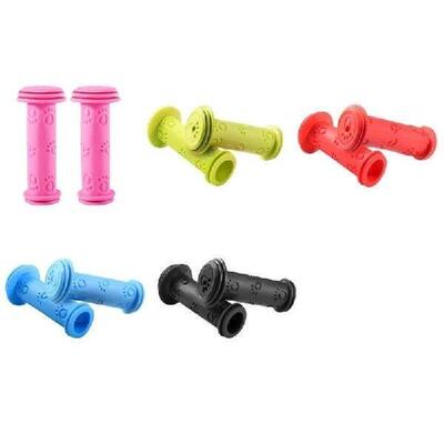 Q81A Easy to Install Kids Bike Handlebar Grips Soft Rubber