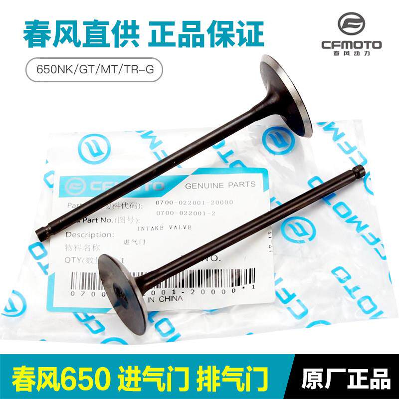 原厂春风摩托车配件650NK GT MT进气门排气门700MT国宾气门杆原装