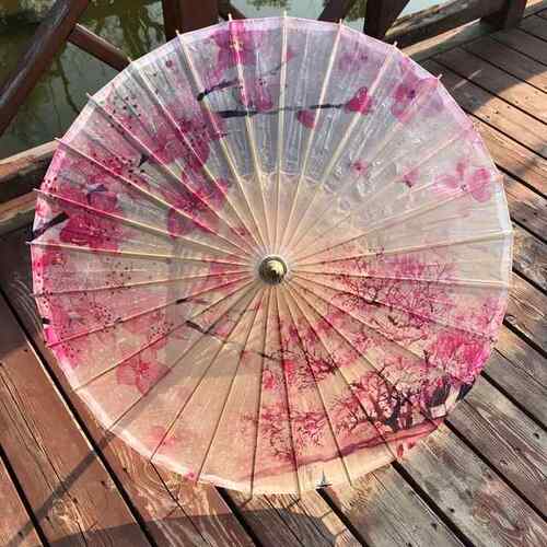 古典防雨油纸伞工艺纸伞江南风旗袍走秀舞蹈演出油纸伞吊顶装饰伞