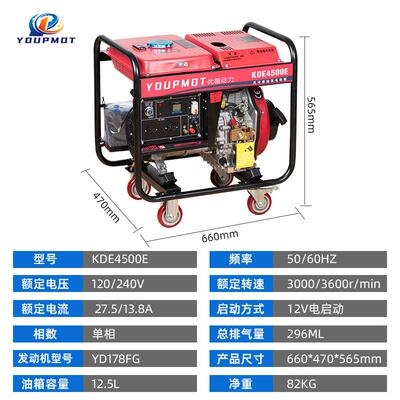 生多产BJT机风柴油水泵机组移动手推柴油水泵抽水冷泵规格订购