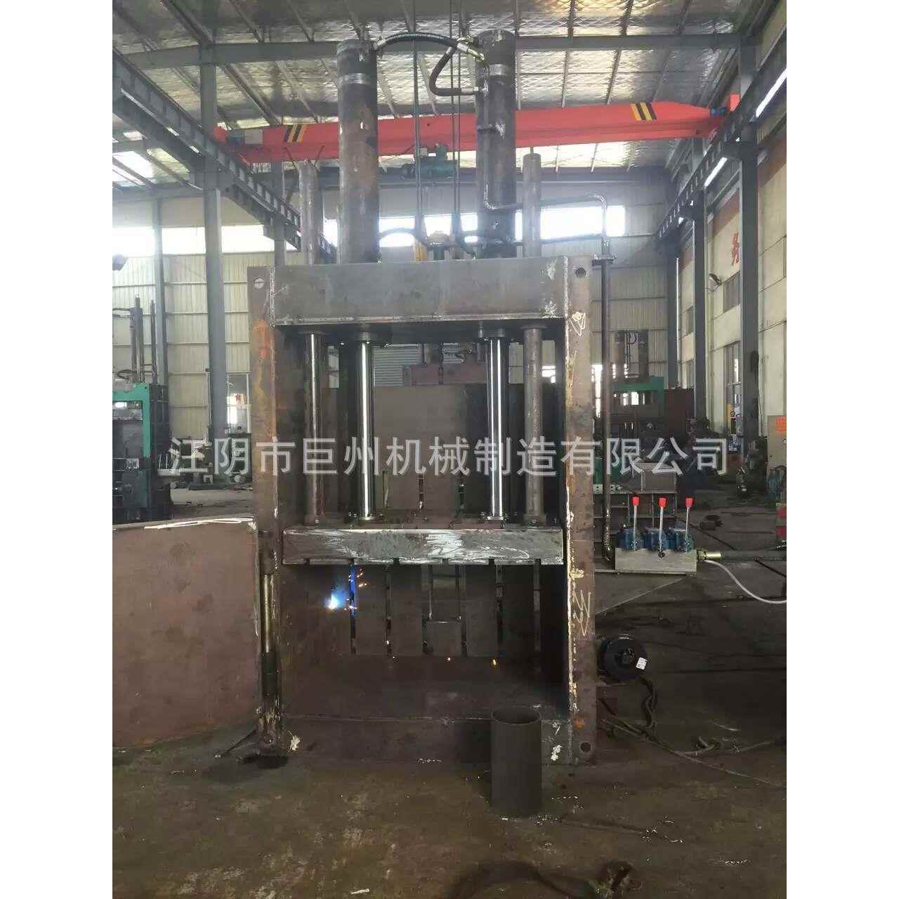 厂家供应Y82-160不锈钢打包机立式废钢废铁打包机液压打包压块机