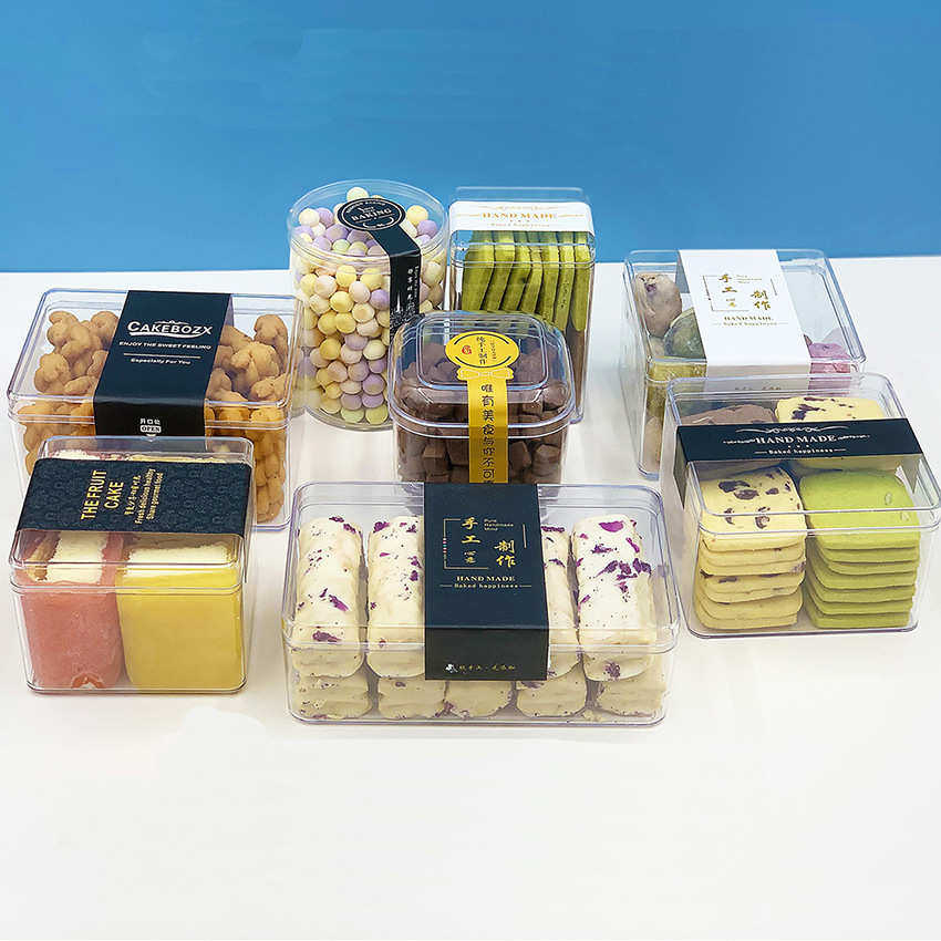 透明塑料盒食品罐长方形杂粮密封透明盒有盖虾片奶枣正方形盒,厨房/烹饪用具,密封罐,淘宝优惠券,粉丝福利购,淘宝优惠卷