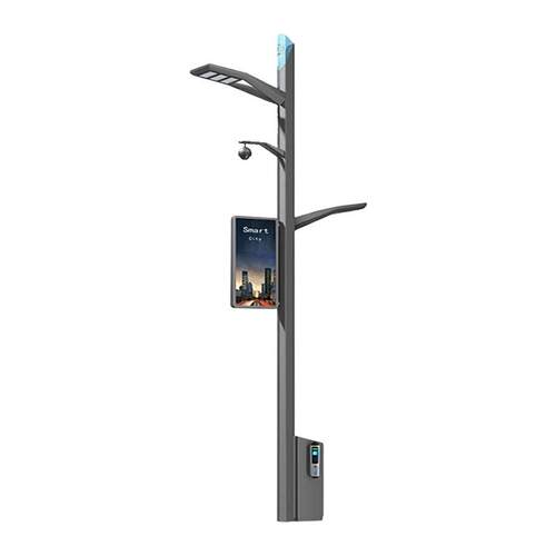 厂家LED路杆灯多功能5G带显示屏WiFi监控城市交通智慧交通路灯