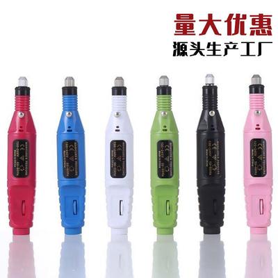 迷你美甲打磨笔电动便携式打磨机美甲工具甲片磨甲器专用套装