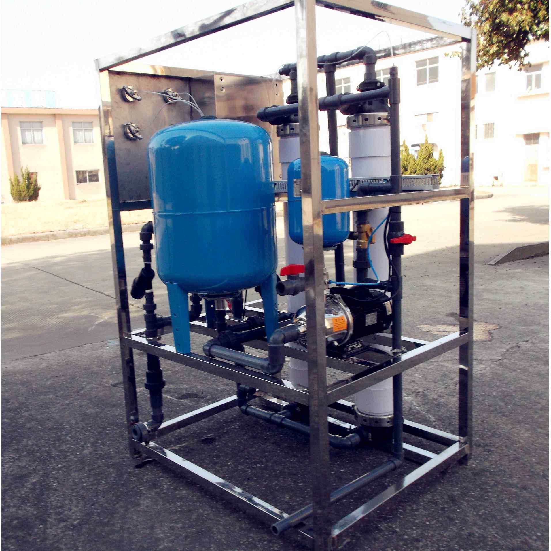 中空纤维超滤膜过滤设备2吨/小时超滤系统