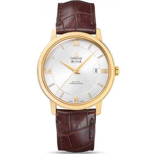 [9.8新]欧米茄碟飞18K黄金自动机械手表男424.53.40.20.52.001