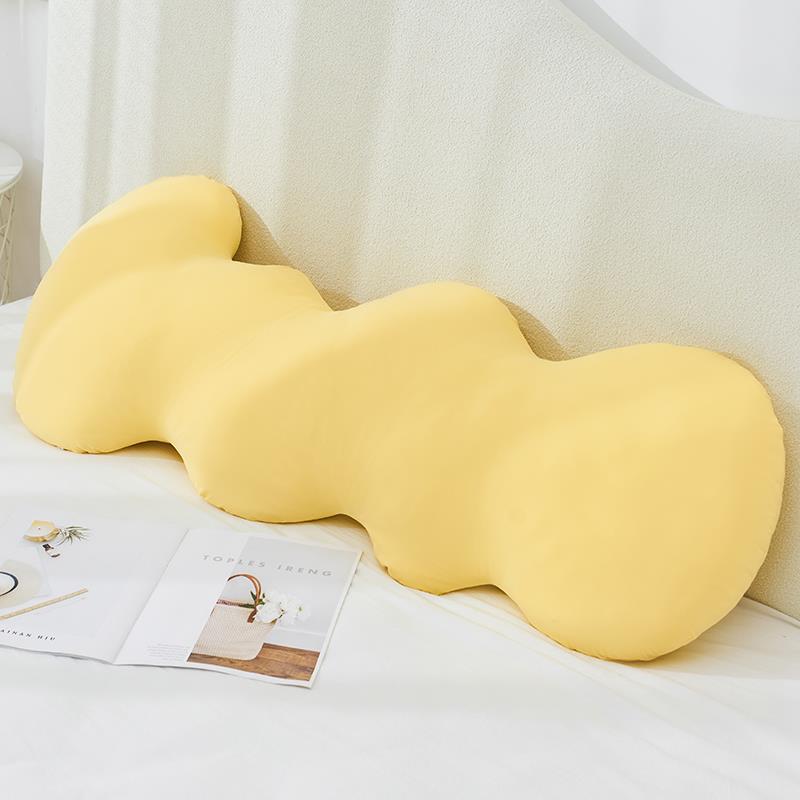 高档凉抱感枕长条枕女生睡觉靠云朵床上侧睡腿靠枕客厅沙发冰夹丝