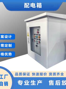 安天新品水厂配电箱配电设备电气自动化仪表箱配电盘低压柜