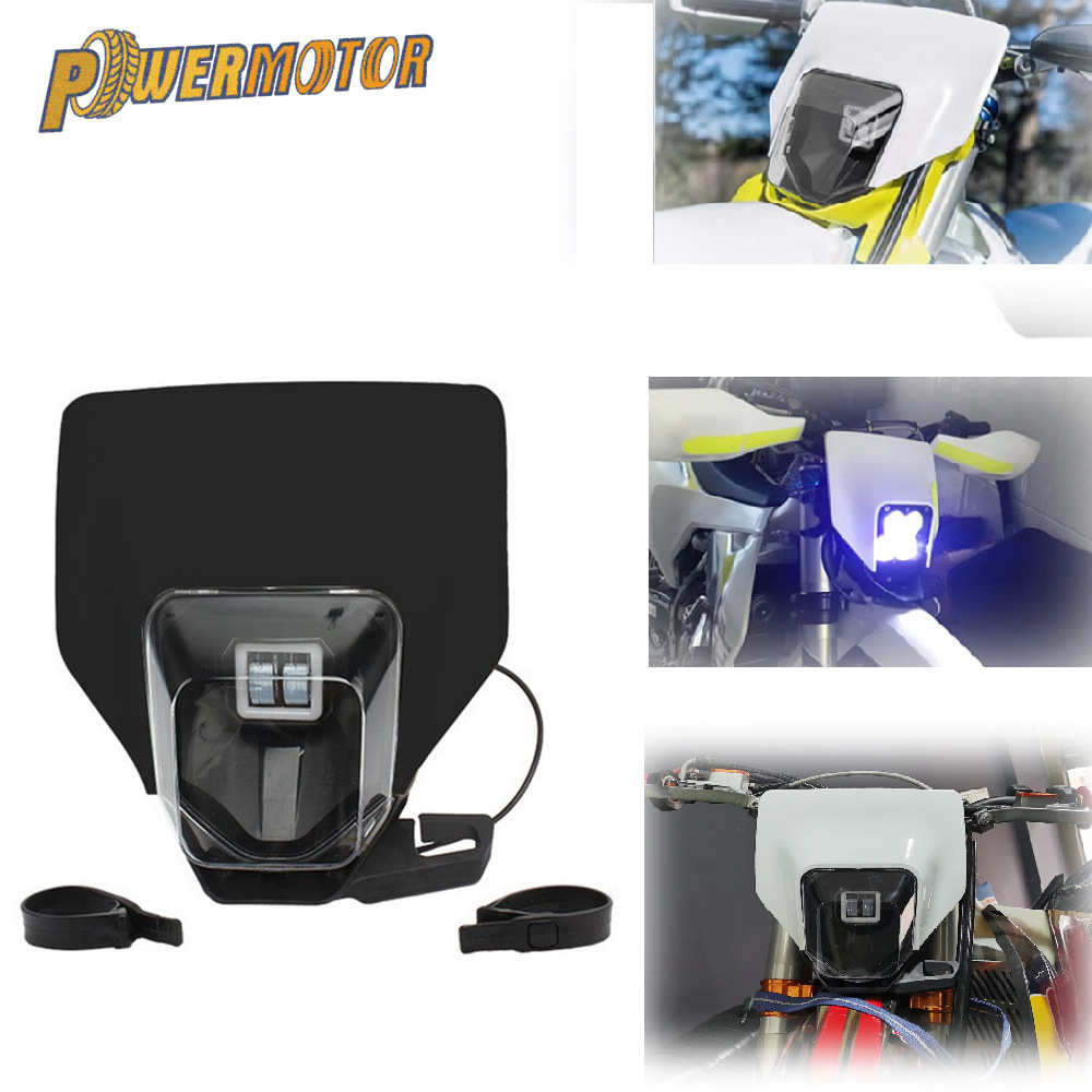 越野摩托车改装胡思瓦纳FC FE FX TC TE TX 125 250 350TE300大灯
