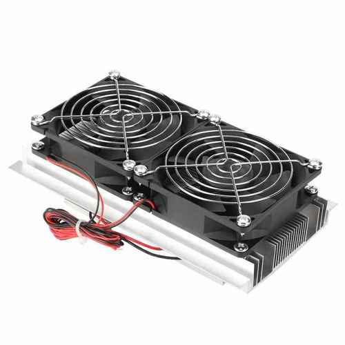 12v外贸电子制冷片DIY小冰箱空调半导体制冷片宠物降温制冷器