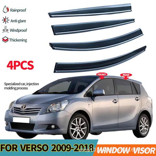 适用丰田逸致车窗晴雨挡TOYOTA VERSO 2009-2018+ Window visor