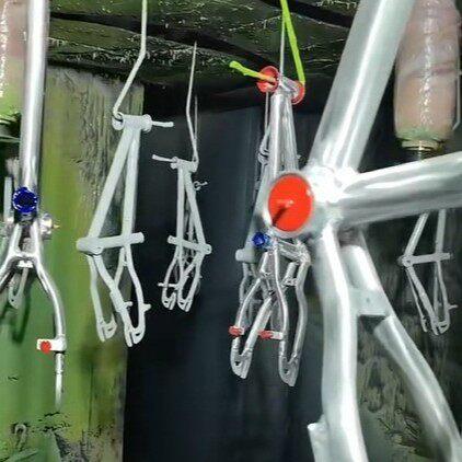厂家定 制自行车车架喷漆流水线|DISK喷涂悬挂线体|上粉率|实惠