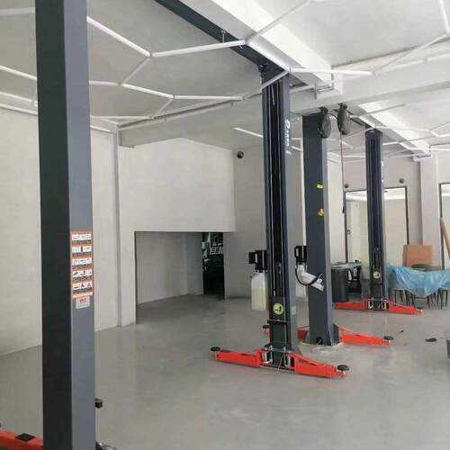 龙门升降机升降机4s店汽修双柱举升升降机液压双缸汽车升降架4吨