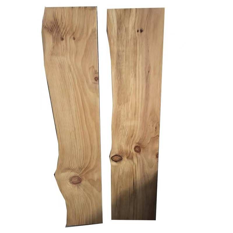 J6DA原木一字隔板不规则台面松木整板壁挂置物架简约家用洗漱台电