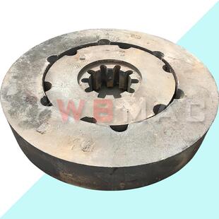 厂家直供新款 减速机 夹板1200三轮岩金矿研磨机碾金机配件