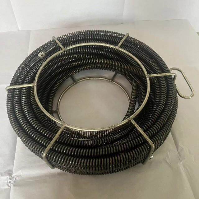 ZYA疏通器手电钻专弹簧1mm3机.5丝加密6加粗业通下水道钢丝20米轴