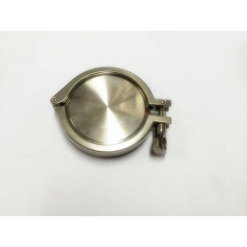 304卡箍盲板套(201精铸卡箍+304 快装接头+304 快装盲板+硅胶垫)