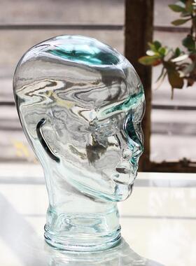 稻谷藏库 西班牙 玻璃头像摆件 道具