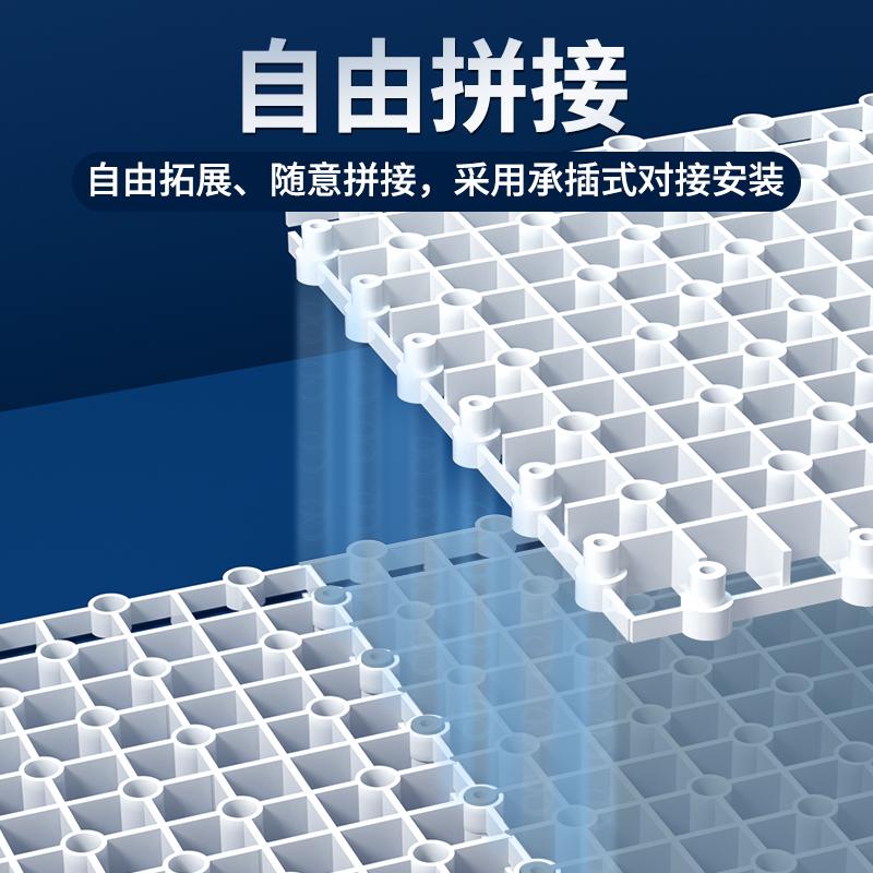 鱼缸多功能过滤板水族箱底滤板滤材底砂网格隔板乌龟晒台草缸造景