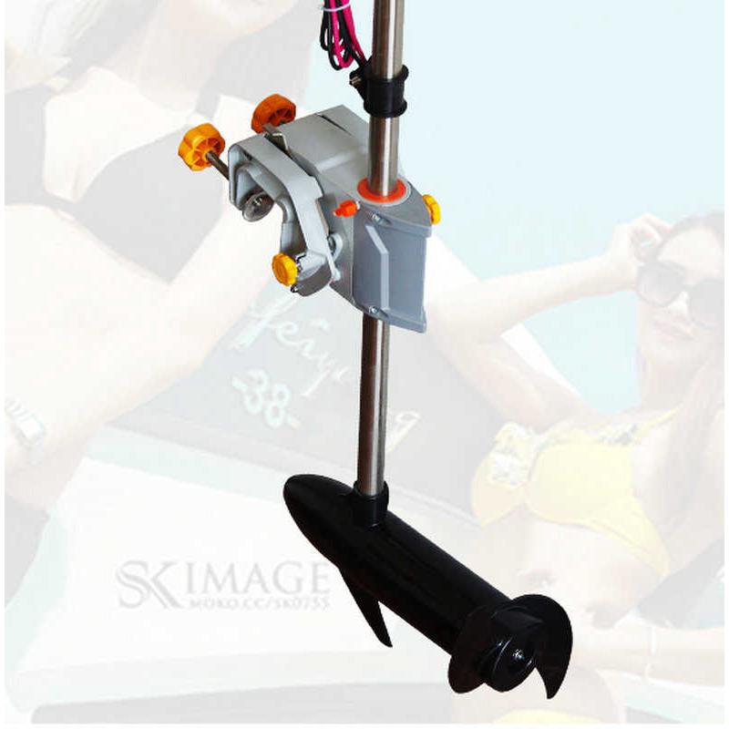 皮划艇电动船外机不锈钢铝合金挂桨橡皮艇32磅螺旋桨马达推进器