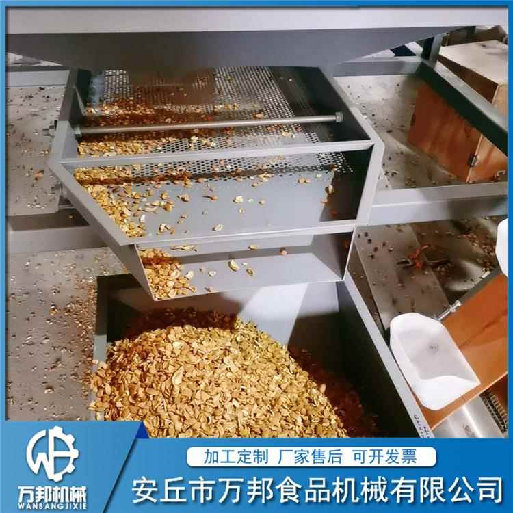 厂家销售杏仁桃仁破壳机电子分离杏仁开口机全自动杏核脱壳机