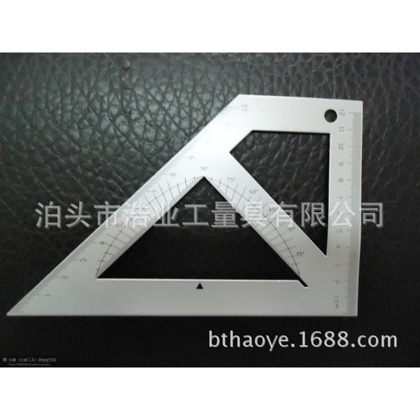 2500mm 4米 500cm 不锈钢直尺 方管标尺 折叠尺 公英制钢板尺