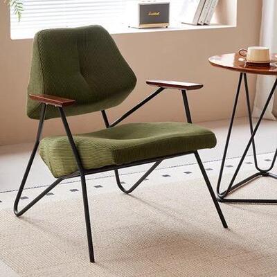 极简設发計師座椅单椅人沙沙发懒室人阳台椅网红款轻奢卧KEI家家