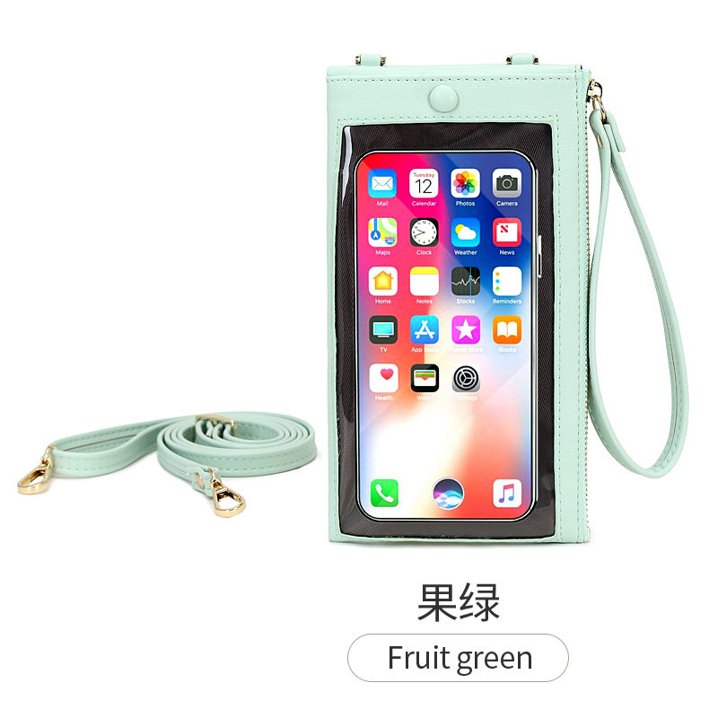 24可触屏手机包女包迷你包包斜挎包轻便超火放零钱包手机袋
