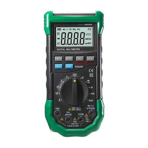 MASTECH华仪MS8268自动量程数字电压表多用表手持便携数显万用表