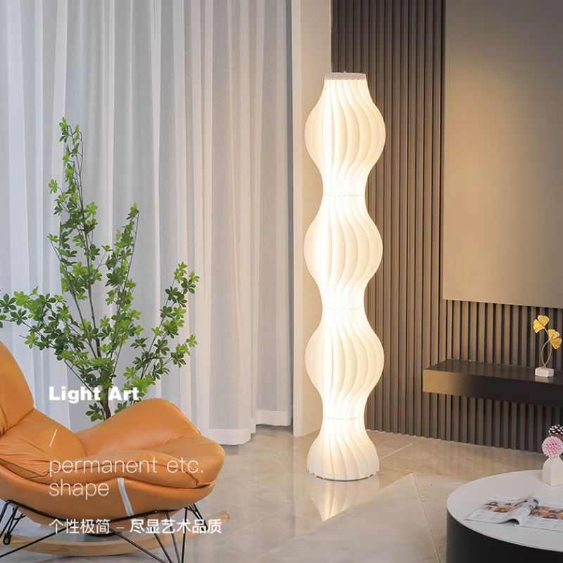 草裙落地灯客厅沙发旁边设计师装饰氛围灯高级感轻奢立式落地台灯