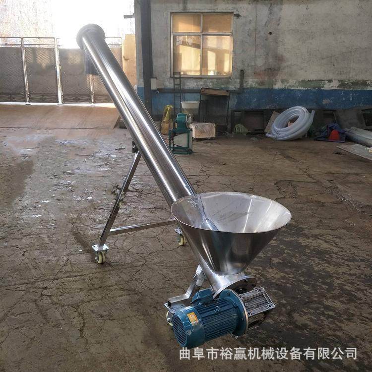 智螺旋升提升机 斗式粮食降连输送机VTG能 全自动面粉续上料机