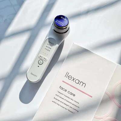 日本日立MAXELL旗下高端美容llexam多功能脸部温冷美容仪导入紧致