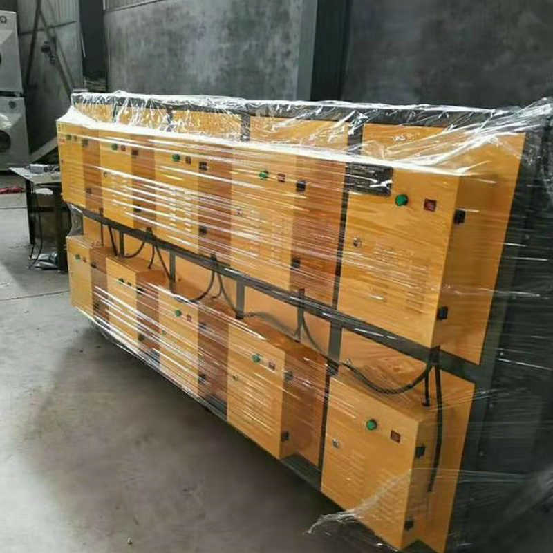 工业油烟废气低温除臭分解设备一体机蜂窝电场等离子空气净化器