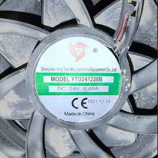 全新应天 YTD241238B03801/B0S/B/B0H 24V 12038 电焊机散热风扇