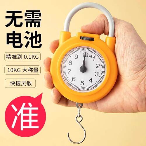 High-Precision Portable Spring Scale, Handy Home and Parcel
