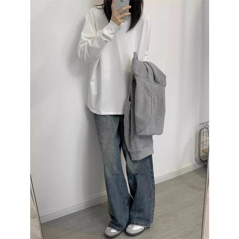 极速无袖连帽卫衣马甲女春秋欧货新款纯色日系宽松慵懒风叠穿外套