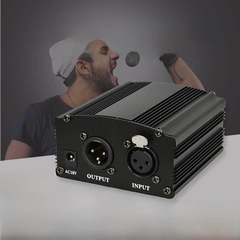 48V幻象电源电容麦克风无噪音大隔膜麦克风幻象电源电源电话放大