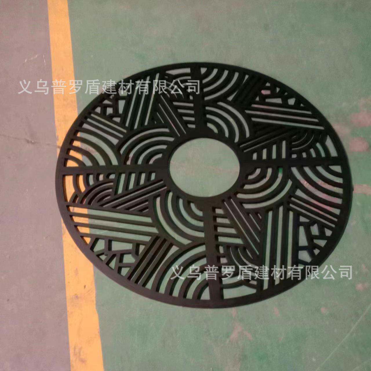 南京不锈钢树篦子公园美化树围子铸铁树穴盖板纪念馆门口装饰树池