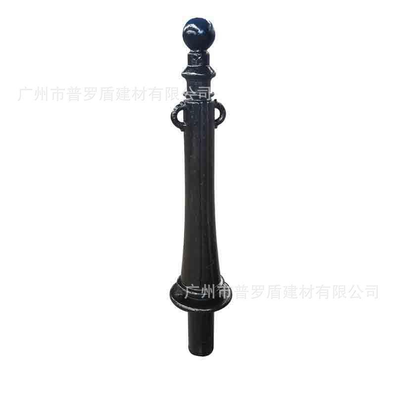 深圳铸铁罗马立柱停车场止车桩广场警示防撞柱道路车辆分流路桩